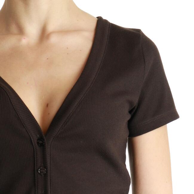 T-SHIRT A COSTINE VICOLO - Mad Fashion | img vers.650x/